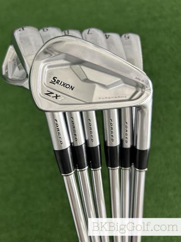 Srixon ZX7 Mkii Forged Iron Set 4-P / Dynamic Gold S400 Stiff