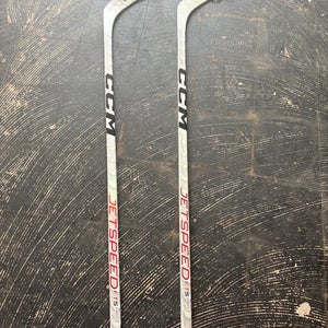 Intermediate CCM JetSpeed FT5 Right Handed Hockey Stick P28 55 Flex Pro Stock (Used)