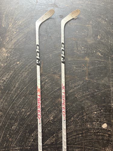 Intermediate CCM JetSpeed FT5 Right Handed Hockey Stick P28 55 Flex Pro Stock (Used)