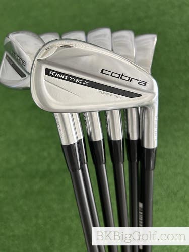 Cobra King Tec X 25 Forged Iron Set 4-P / KBS PGI 65 A Flex Senior Graphite