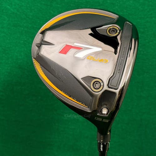 TaylorMade r7 Quad Mini Driver 13.5 Driver Fujikura Speeder 6-S Stiff w/ HC