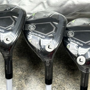 TaylorMade Qi35 MAX Lite Womens Hybrid Set 5H, 6H, 7H Ladies Flex w/ Covers NEW
