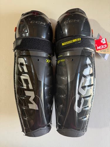 CCM Tacks XF PRO 16” Pro Stock Hockey Shin Pads 9340