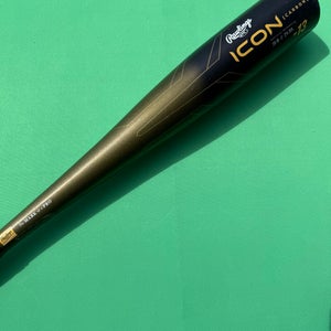Rawlings Icon Composite Bat USSSA Certified (-13) | 13 oz 26"