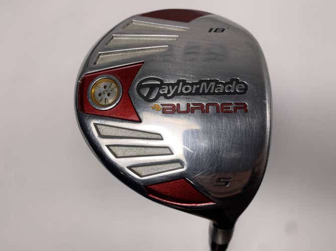 TaylorMade Burner Steel 2007 5 Fairway Wood 18* REAX 50g Stiff RH DENT
