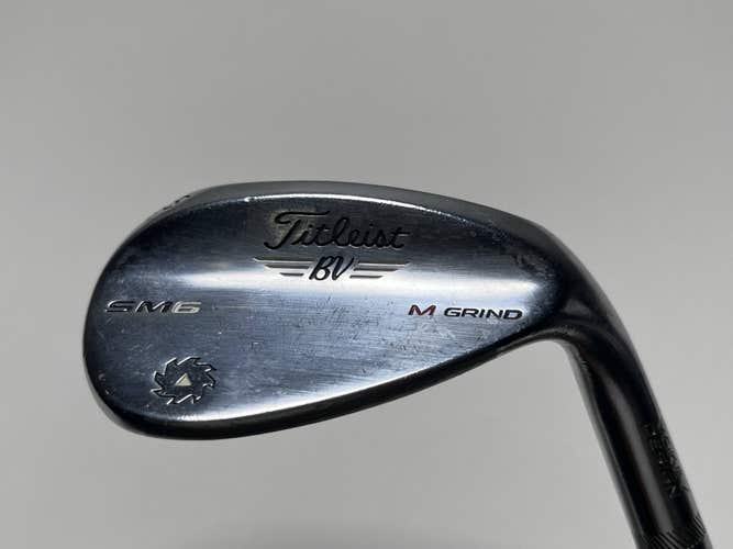Titleist Vokey SM6 Tour Chrome Sand Wedge SW 56* 8 Bounce M-Grind Wedge RH