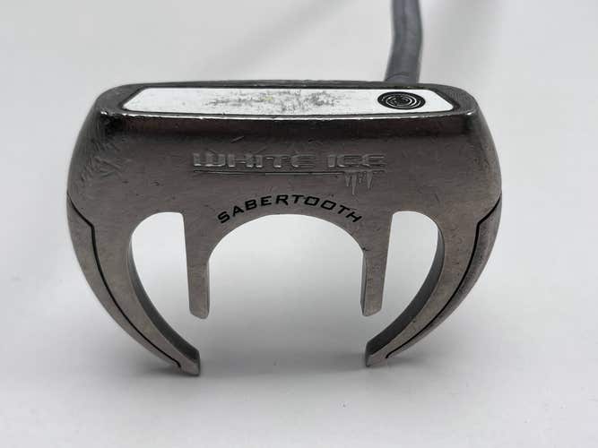 Odyssey White Ice Sabertooth Putter 35" Mens RH