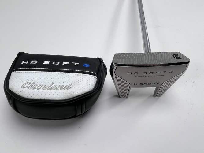 Cleveland HB Soft 2 11 Broom BroomStick Putter 46" Mens RH HC NEW