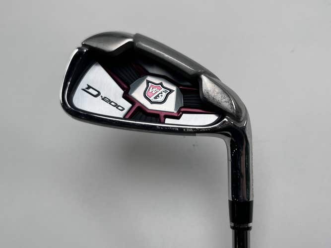 Wilson D200 Single 5 Iron UST Mamiya Elements Chrome 59FS Stiff Graphite Mens RH