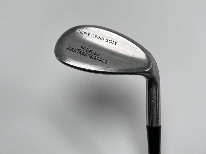 Titleist Triple Grind HP Soft Stainless Gap Wedge GW 52* Dynamic Gold RH