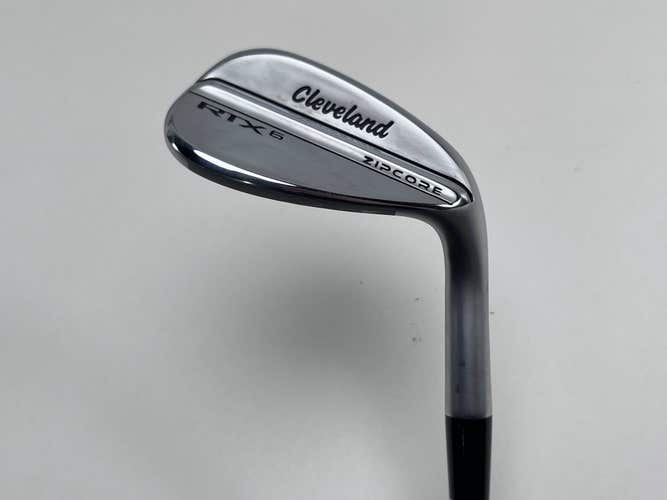 Cleveland RTX 6 ZipCore Tour Satin Wedge 50* 10 Bounce MID Spinner Steel Mens RH