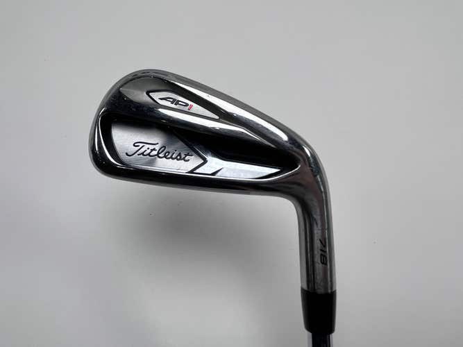 Titleist 718 AP1 Single 6 Iron True Temper AMT Red S300 Stiff Steel Mens RH