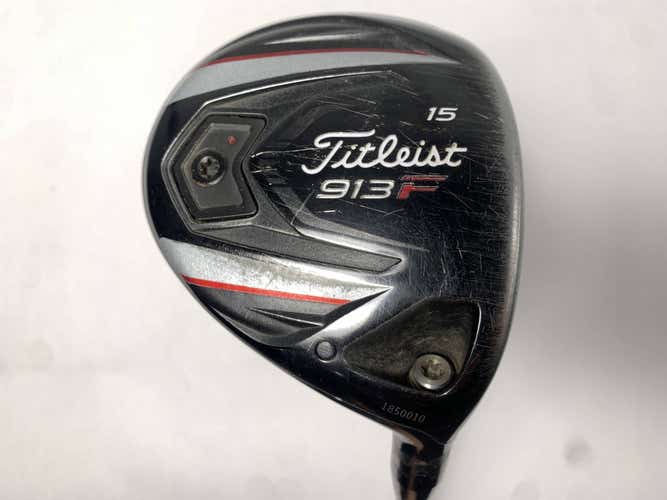 Titleist 913 F 3 Fairway Wood 15* Mitsubishi Rayon Diamana S+72x5ct 72g Stiff RH