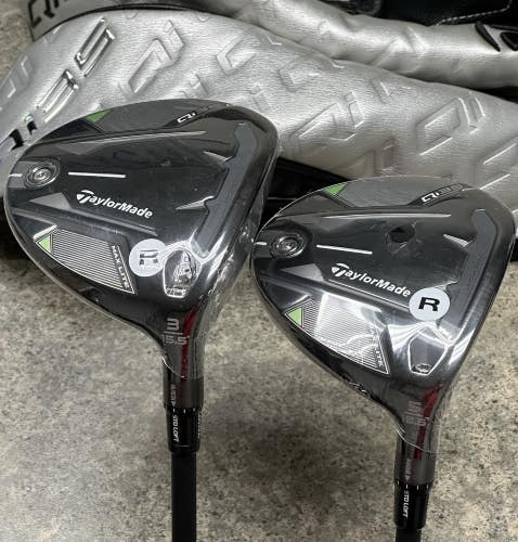 TaylorMade Qi35 MAX Lite Fairway Wood Set 3-Wood, 5-Wood Vanquish Regular Flex