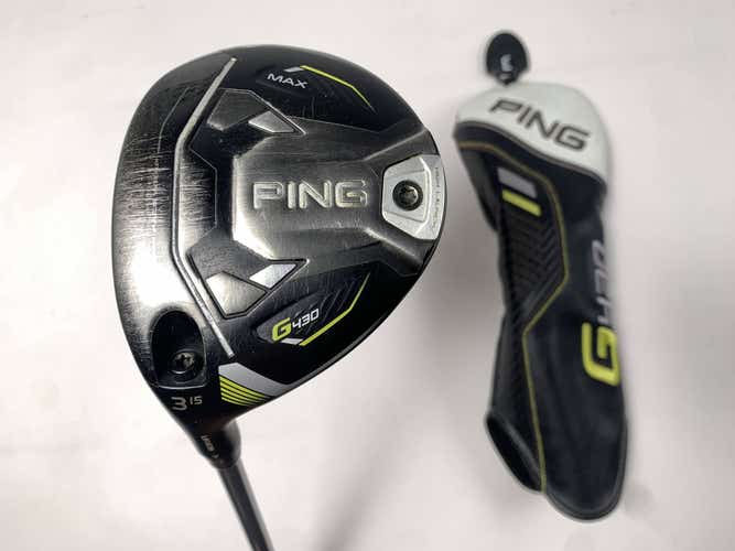 LEFTY Ping G430 Max 3 Fairway Wood 15* Alta Quick 45g Senior Graphite Mens LH HC
