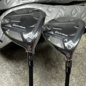 TaylorMade Qi35 MAX Lite Fairway Wood Set 3-Wood, 5-Wood Vanquish Senior Flex