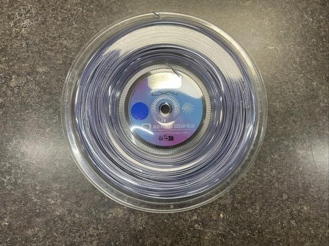 Luxilon ALU Power 125 Ocean Blue 200m/660ft