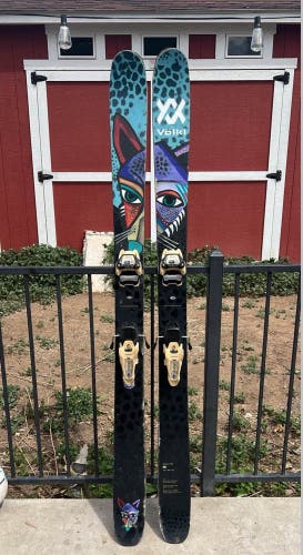 2023 Volkl Revolt 104 172 cm with Marker Griffon 13 bindings