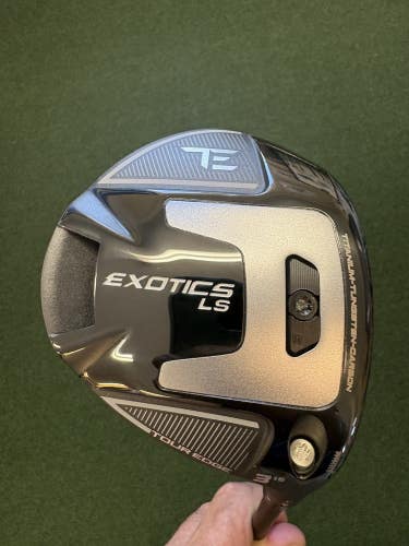 New Tour Edge Exotics LS Titanium 15 Deg 3 Wood W/ Ventus Red 6 Stiff Adjustable