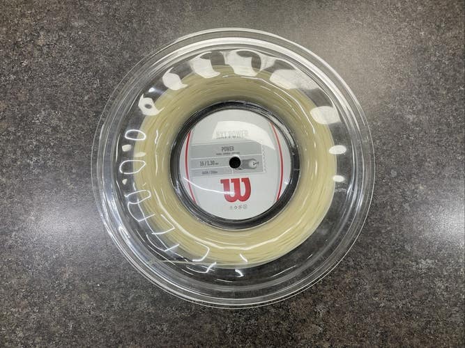 Wilson NXT Power 16g 660ft/200m String Reel Natural