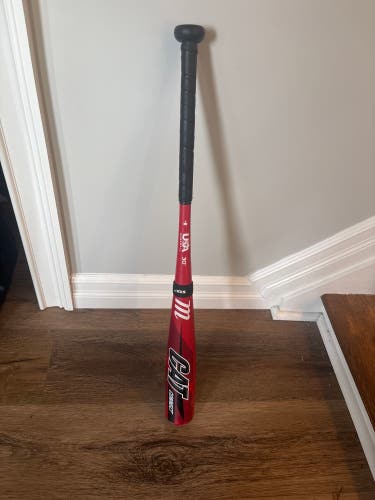 2021 Marucci CAT Connect Hybrid USABat Certified Bat (-11) 19 oz 30" (Used)