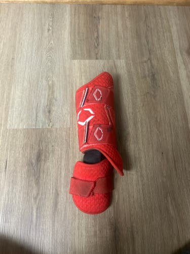 Red Senior EvoShield Leg guard Shin Guards (Used)