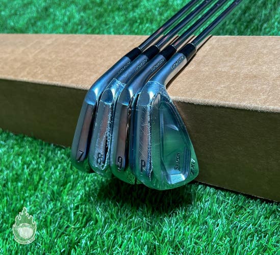 Right Handed Srixon ZXi7 Forged Irons 7-PW DG S300 Stiff Steel Golf Club Set