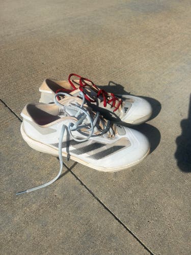 Men's Size M 8.0 (W 9.0) Adidas Adizero Low Top Molded Cleats (Used)