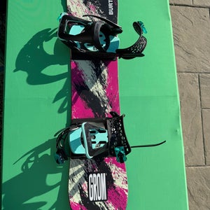 Burton Grom Snowboard 110 cm | w/ Salomon The Future Bindings
