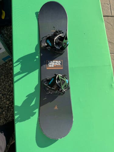Ripzone Ultra Mega 100cm Snowboard | w/ Burton Grom Bindings