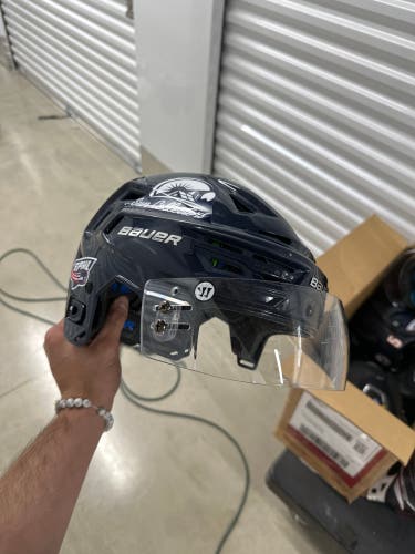 Medium Bauer Re-Akt 155 Helmet Pro Stock (Used)