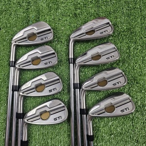 Maltby STi2 Iron Set 4-PW GW True Temper Score LT Stiff Flex Steel Left LH