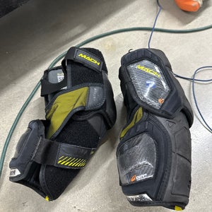 Senior Large Bauer Supreme Mach Elbow Pads Pro Stock (Used)