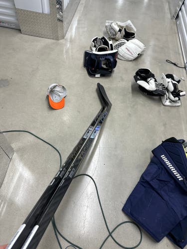 ANDER BJORK AHL CCM Tacks XF Pro Left Hand Hockey Stick P28 85 Flex (New)