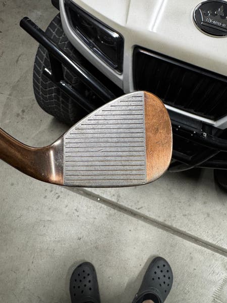 Men's TaylorMade Milled Grind HI-TOE 3 Copper Left Hand Wedge