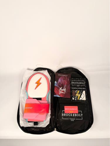 Bruce Bolt “Creator Series” White Sliding Mitt Adult Size