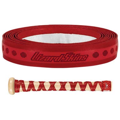 New Lizard Skins Bat Grip .5mm- Crimson Red 11859-liz696260018253