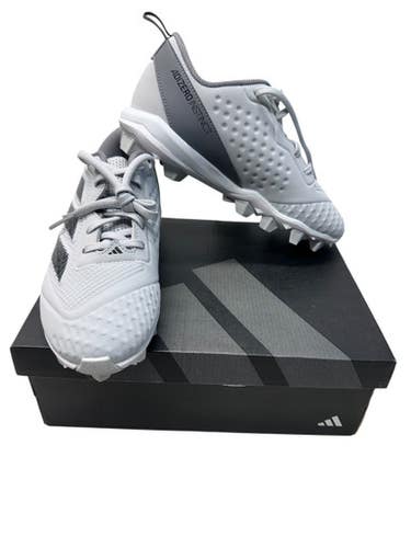 Used Adidas Adidas Adizero Cleats Bb Sb Cleats Grey Junior 04.5 11835-s000208647