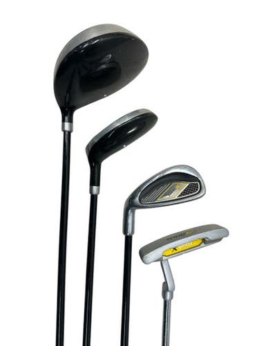Used Tour X Jr Lh Golf Set Jr Package Set Lh Black And Yellow 4 Piece 11835-s000208805