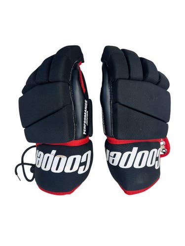 Used Cooper Cooper Jr Hockey Gloves Junior Gloves Black 12" 11835-s000208848