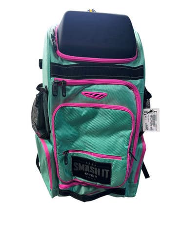 Used Smash It Sports Bat Backpack Bb Sb Player Backpack Turquoise 11835-s000208854