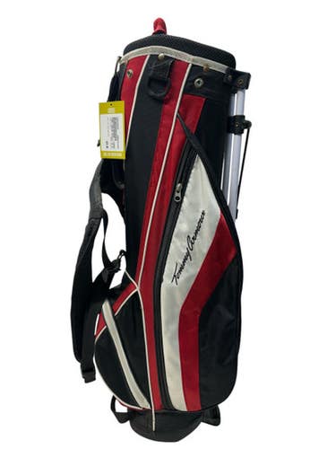 Used Tommy Armour Hotscot Jr Stand Bag White Black Red 11835-s000208239