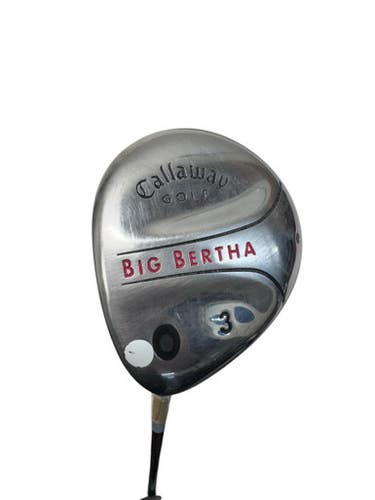 Used Callaway Big Bertha Mens Fairway Wood Lh 3 Wood 11835-s000208252