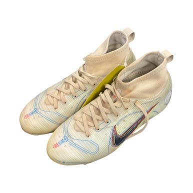Used Nike Soccer Cleats White Junior 04 11859-s000016285