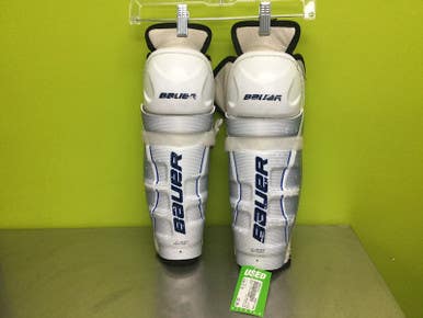 Used Bauer Challenger 12" Hockey Shin Guards 11686-s000014519