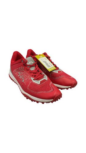 Used Boombah Boombah Turf Cleat Bb Sb Cleats Red Youth 10.5 11859-s000029542