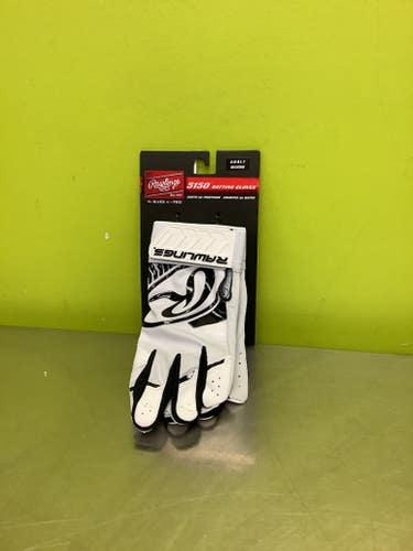 New 5150 Glove White Adult M 11686-raw083321710711