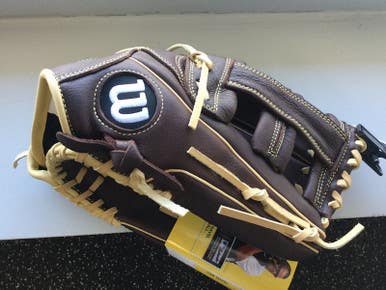 Used Wilson Show Time 13" Bb Sb Gloves Fielders 11686-s000012730