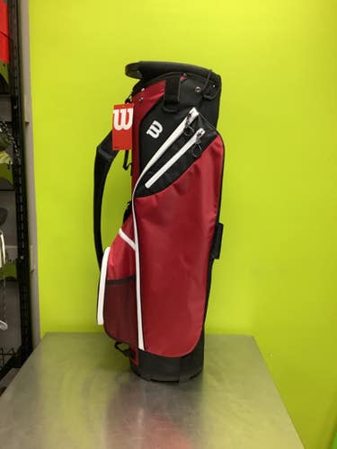 Wilson Cart Bag Red 11686-97awgb3308rd