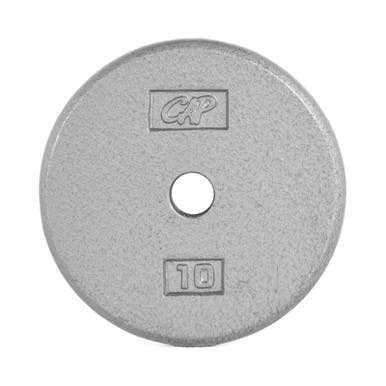 Cap 1" Gray Standard Plate 10lb 11686-caprpg-010